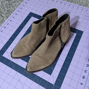 All Saints tan leather boots